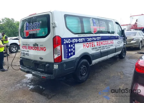 2016 Ford Transit-350 Xlt from USA, damaged, VIN 1FBAX2ZV6GKB22388